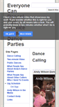 Mobile Screenshot of andywilsondancecaller.com